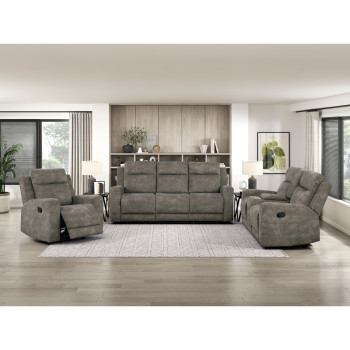 9635BR*3 3PC SETS SOFA, LOVESEAT, CHAIR