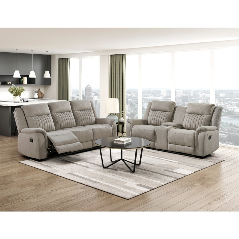 9646DV*2  2PC SETS SOFA, LOVESEAT