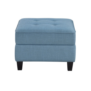 9557BUE-4 Ottoman with Storage