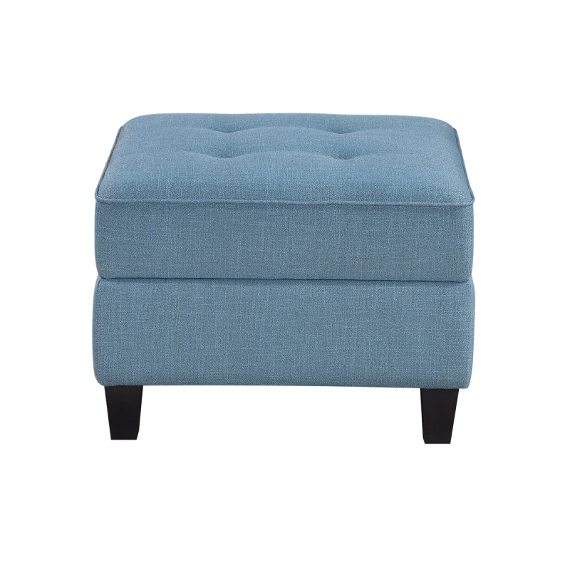 9557BUE-4 Ottoman with Storage