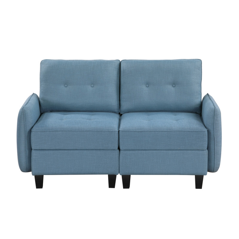 9557BUE-2* Love Seat