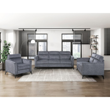 9733DGY*2 2PC SETS Sofa + Love Seat
