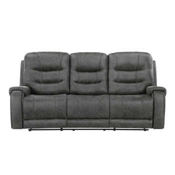 9634DGY-3 Double Reclining Sofa
