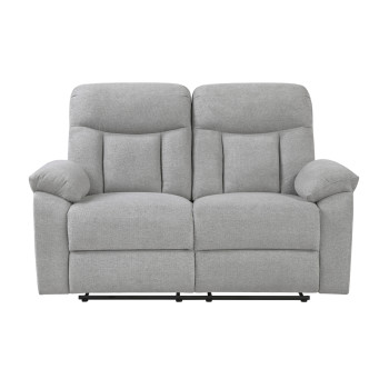 8440GRY-2 Double Reclining Love Seat