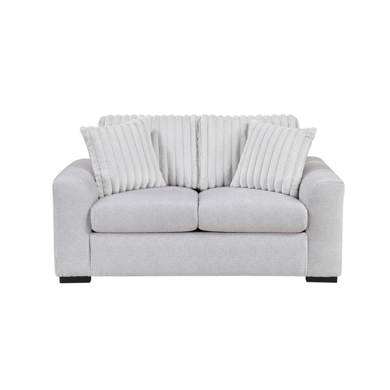 9720GRY-2 Love Seat