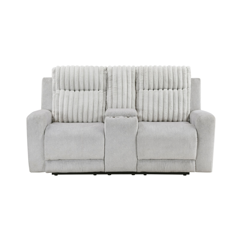 9728LGY-2 Double Reclining Love Seat