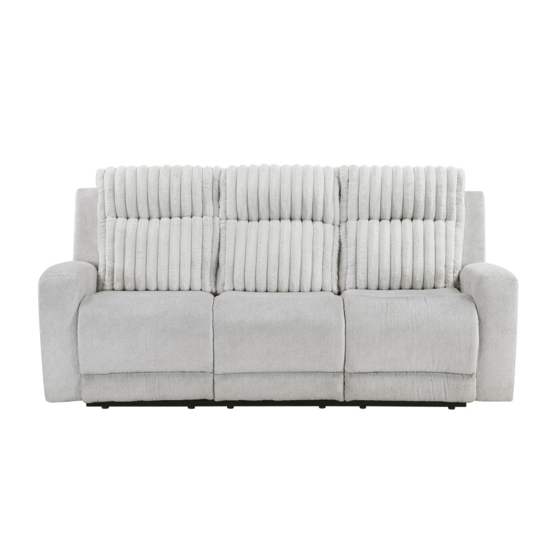 9728LGY-3 Double Reclining Sofa