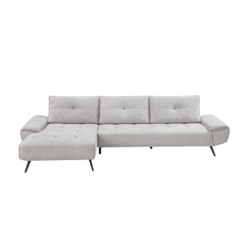 8400LTG*2LC2R 2-Piece Sectional with Left Chaise and Dual-position Backs for Adjustable Seat Depth