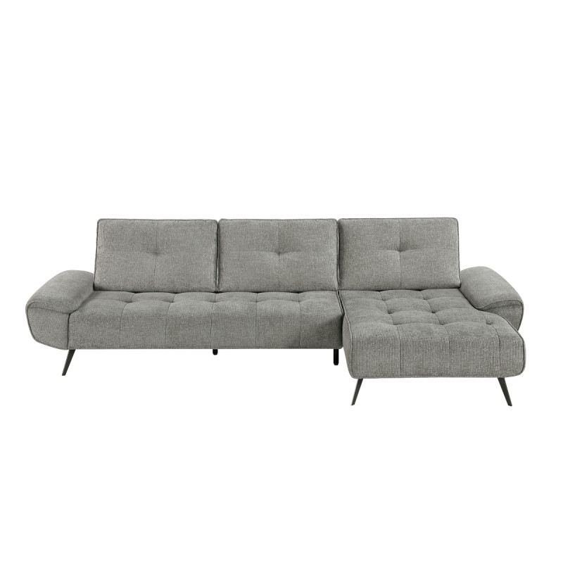 8400DVG*22LRC 2-Piece Sectional with Right Chaise and Dual-position Backs for Adjustable Seat Depth
