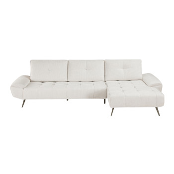 8400BEG*22LRC 2-Piece Sectional with Right Chaise and Dual-position Backs for Adjustable Seat Depth