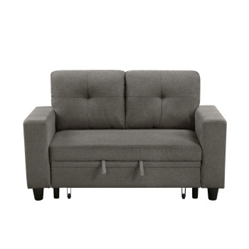 9705DB-2* Love Seat with Pull-out Bed, Shelves and Charging Ports
