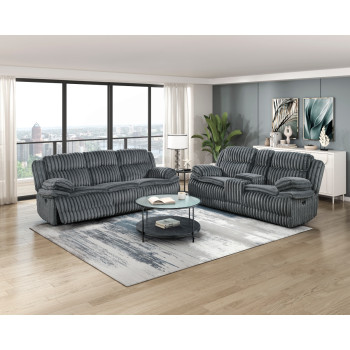 9577DG*2 2PC SETS Double Reclining Sofa + Love Seat