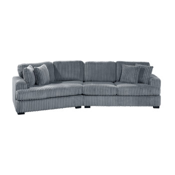 9623GY*2LU2R 2-Piece Sectional with Left Cuddler