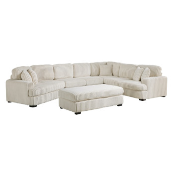 9623BE*5LU2R 5-Piece Sectional with Left Cuddler and Ottoman