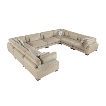 9555BRW*84CR4AC 8-Piece Modular Sectional