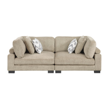9555BRW-2* Love Seat