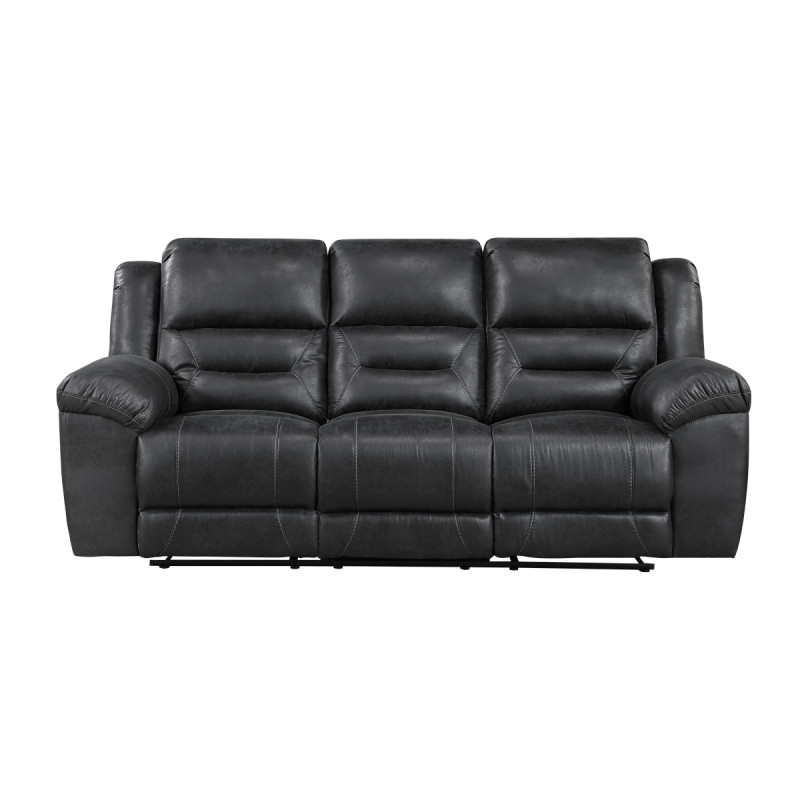 8538BK-3 Double Reclining Sofa