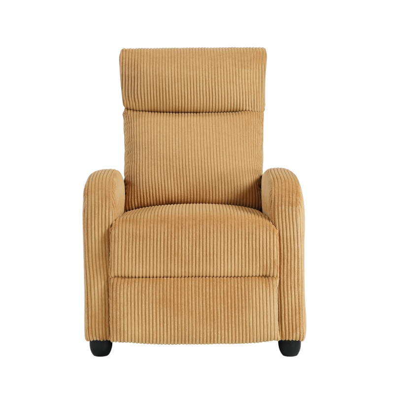 9588YLW-1PB Push Back Reclining Chair