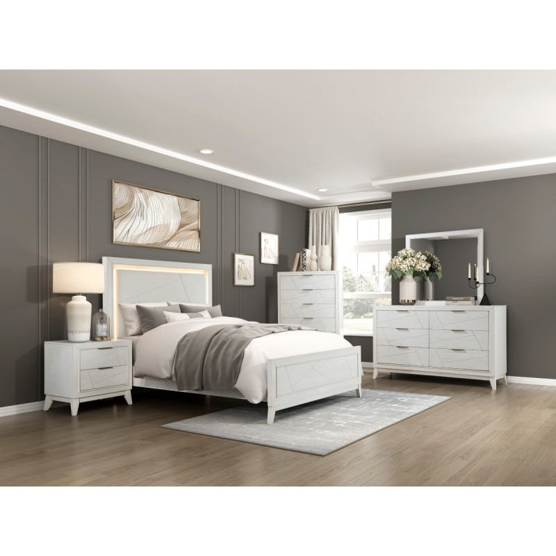 1355K-1EK*4 4PC SETS Eastern King Bed