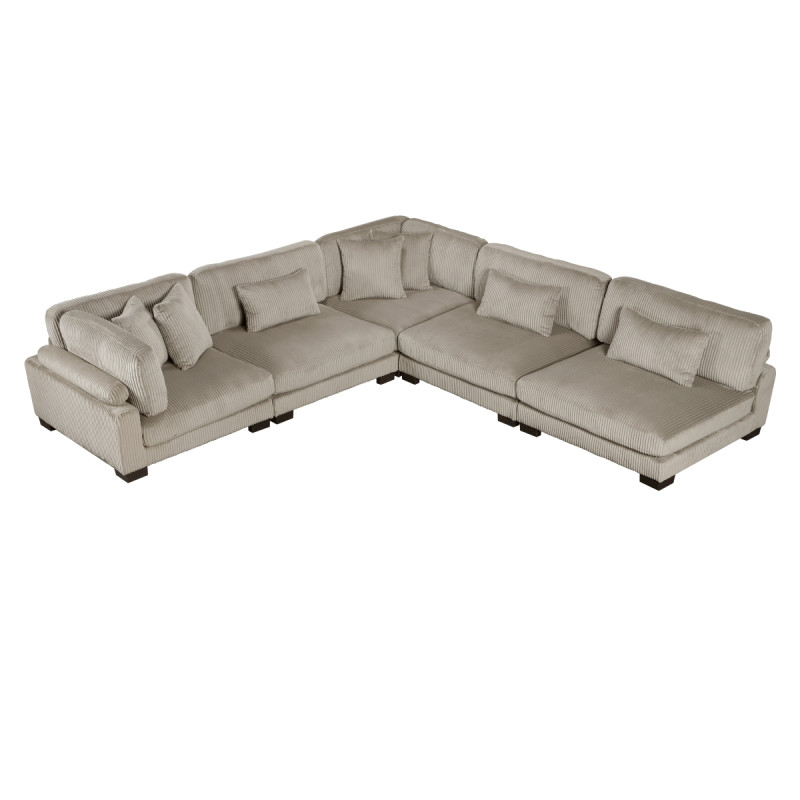 8555GB*5SC 5-Piece Modular Sectional