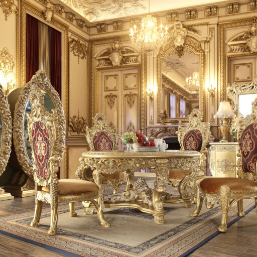 HD-8086 – 5PC DINING TABLE SET
