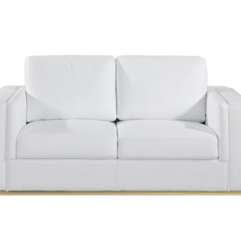 1130-WHITE-L LOVESEAT