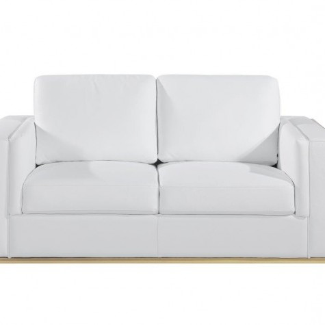 1130-WHITE-L LOVESEAT
