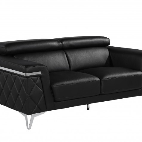 1140-BLACK-L LOVESEAT
