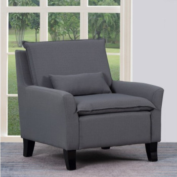A87-GRAY-CH Gray Accent Chair