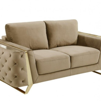 1051-BEIGE-L BEIGE-LOVESEAT