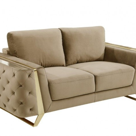 1051-BEIGE-L BEIGE-LOVESEAT