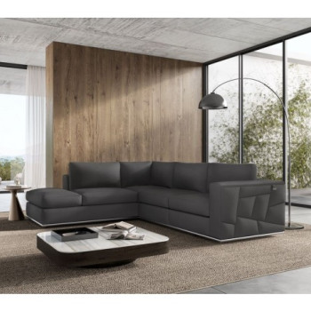 998-DK_GRAY-LAF-SECT Dark Gray LAF Sectional Sofa