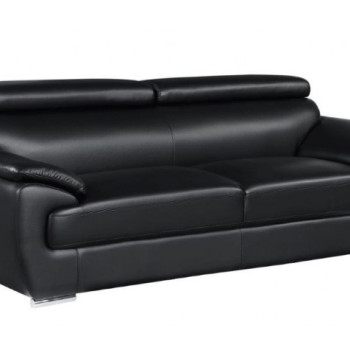 4571-BLACK-S Black Sofa