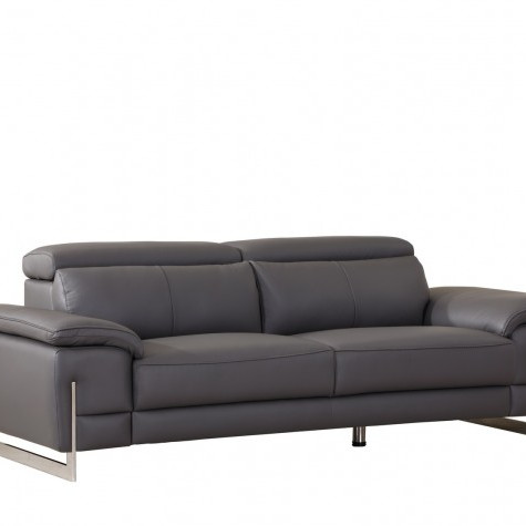 636-DARK-GRAY-S Dark Gray Sofa