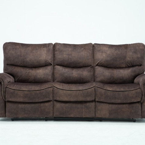 7167-DARK-BROWN-S Dark Brown Sofa