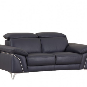 727-NAVY-L Navy Loveseat