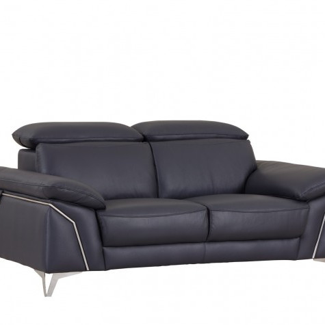 727-NAVY-L Navy Loveseat