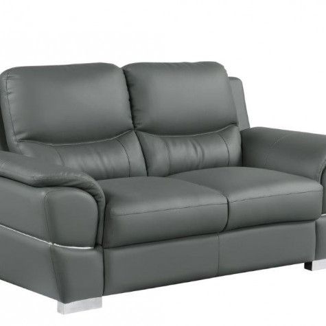 4572-GRAY-L Gray Loveseat