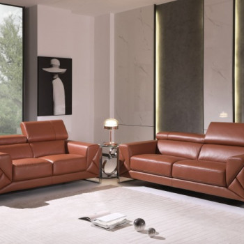 903-CAMEL-2PC Camel Sofa Love