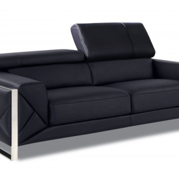 903-BLACK-S Black Sofa 