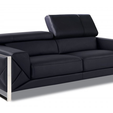 903-BLACK-S Black Sofa 