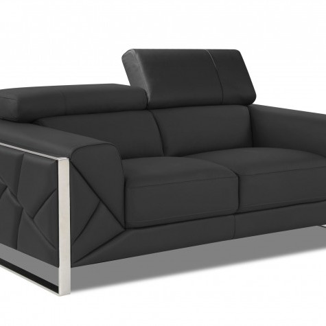 903-DARK_GRAY-L Dark Gray Loveseat 