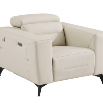 989-BEIGE-CH Beige Reclining Chair