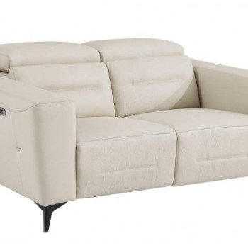 989-BEIGE-L Power Reclining Loveseat