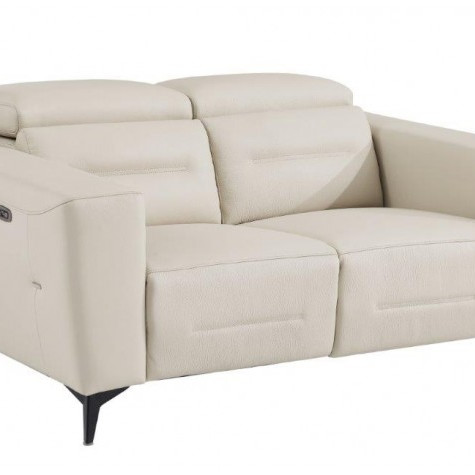 989-BEIGE-L Power Reclining Loveseat