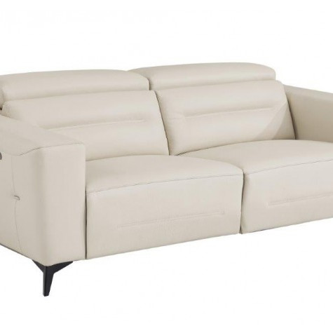 989-BEIGE-S Power Reclining Sofa
