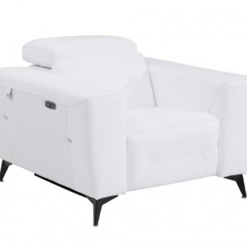 989-WHITE-CH Reclining Chair