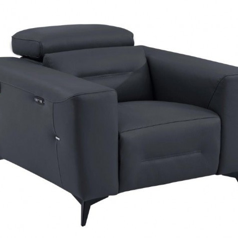 989-DK-GRAY-CH Reclining Chair