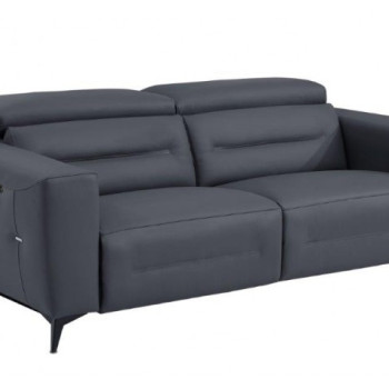 989-DK-GRAY-S Power Reclining Sofa