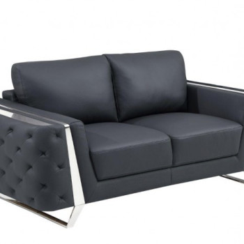 1050-DK-GRAY-L LOVESEAT